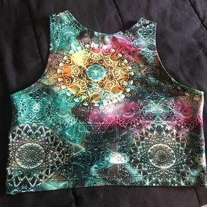 Festival crop top